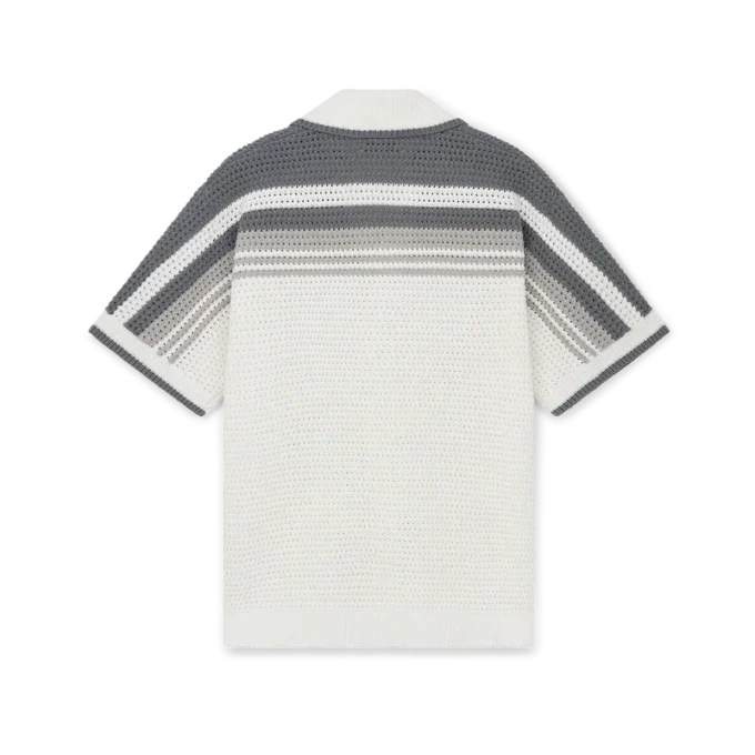 Camicia da tennis all’uncinetto