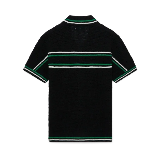 Camicia da tennis all’uncinetto