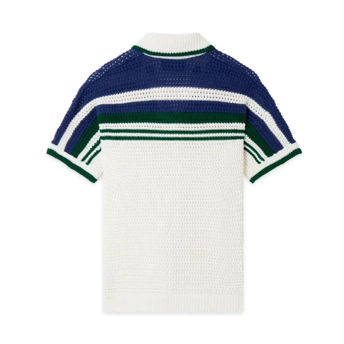 Camicia da tennis all’uncinetto