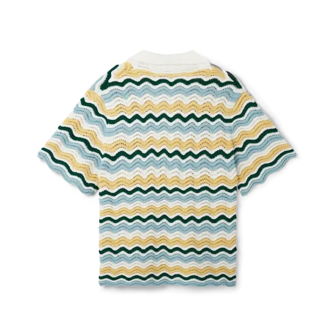 Camicia in bouclé ondulato Camicia in bouclé ondulato