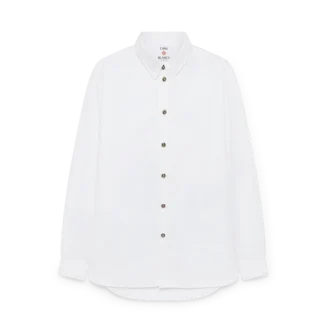 Camicia in cotone bianco