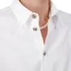 Camicia in cotone bianco