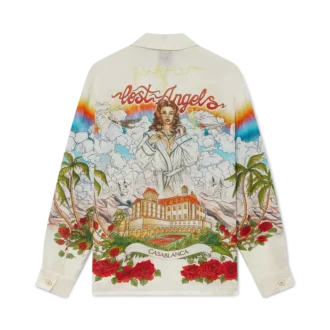 Camicia in lino a maniche lunghe Chateau