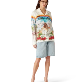 Camicia in lino a maniche lunghe Chateau