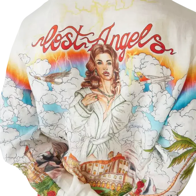 Camicia in lino a maniche lunghe Chateau