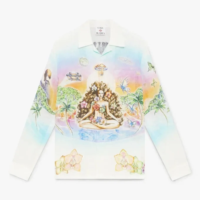 Camicia in lino a maniche lunghe Innersense