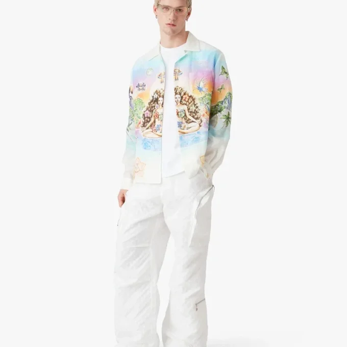 Camicia in lino a maniche lunghe Innersense