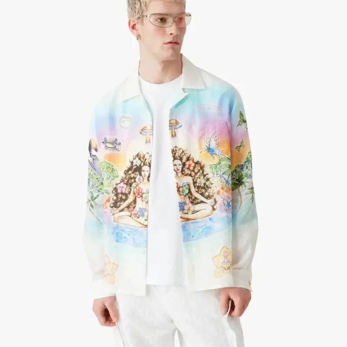 Camicia in lino a maniche lunghe Innersense