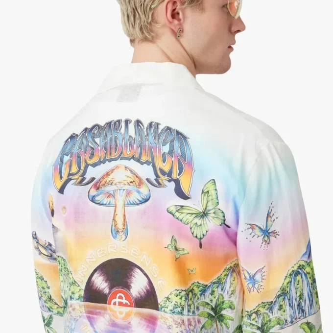 Camicia in lino a maniche lunghe Innersense