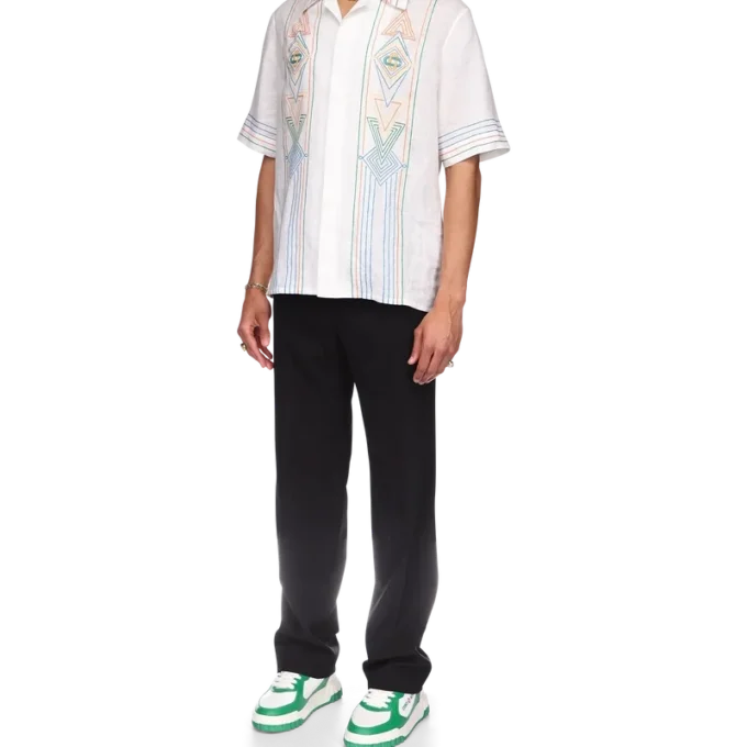 Camicia in lino Le Fil De La Musique