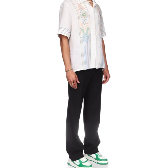 Camicia in lino Le Fil De La Musique