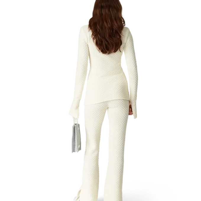 Camicia in maglia testurizzata Camicia in maglia testurizzata