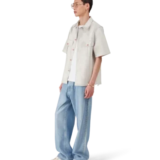 Camicia in raso Duchesse