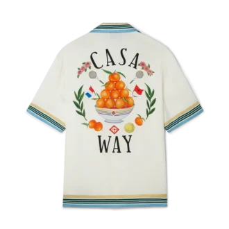 Camicia in seta a maniche corte Casa Way