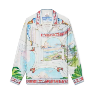 Camicia in seta a maniche lunghe Le Passage