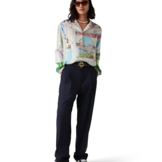 Camicia in seta a maniche lunghe Le Passage