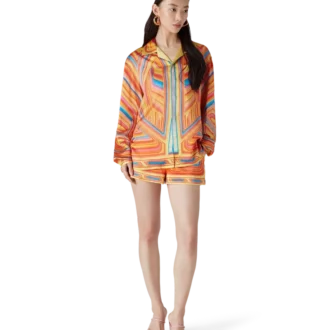 Camicia in seta a maniche lunghe Low Rider