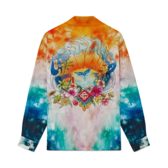 Camicia in seta a maniche lunghe Surf Trip | Casablanca Paris