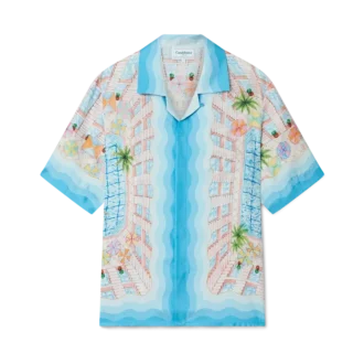 Camicia in seta Le Plongeon