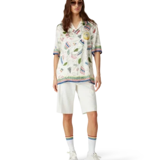 Camicia in seta Le Vase Brise