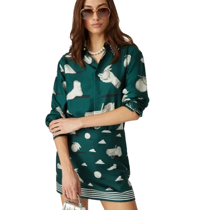 Camicia in seta Metaphysical Camicia in seta Metaphysical