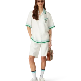 Camicia in seta Metaphysical Tennis Icon