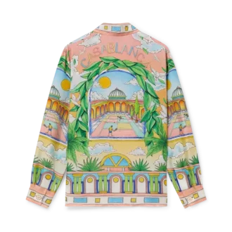 Camicia in seta Paysage Ideal