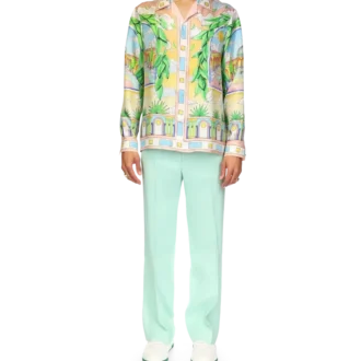 Camicia in seta Paysage Ideal