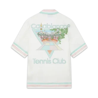 Camicia in seta Tennis Club Icon