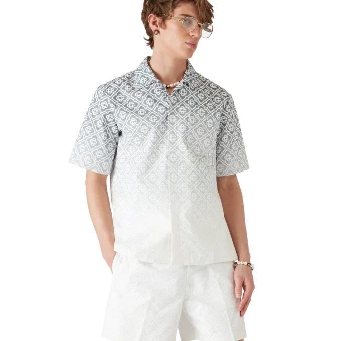 Camicia Monogram Gradient