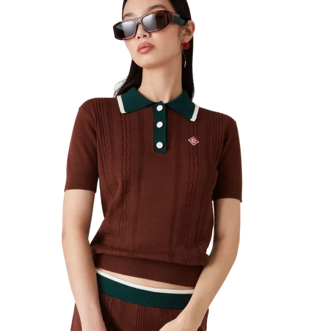 Camicie a maglia intrecciata