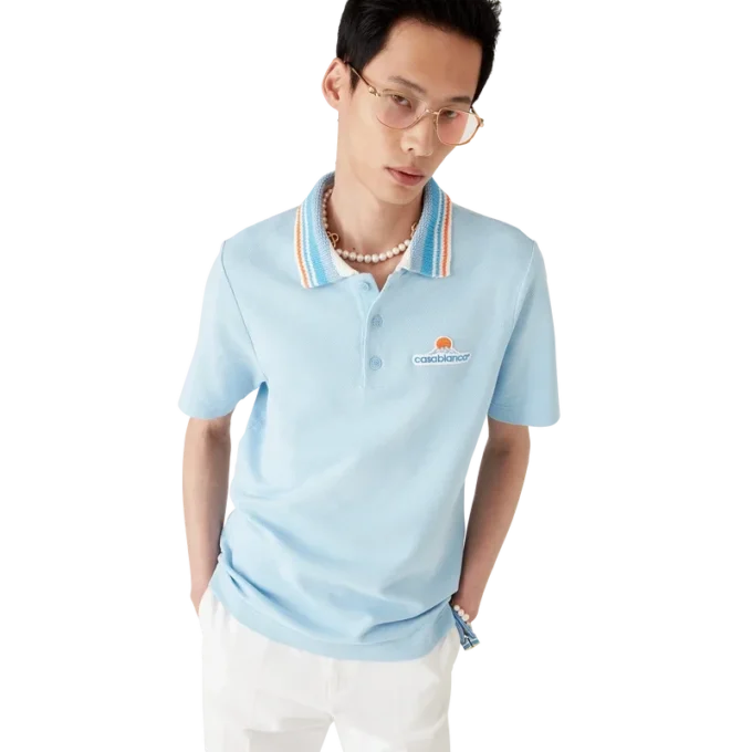 Camicie a maniche corte in maglia piqué