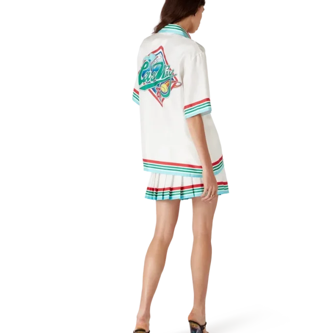 Camicie in seta a maniche corte Casa Way World Series