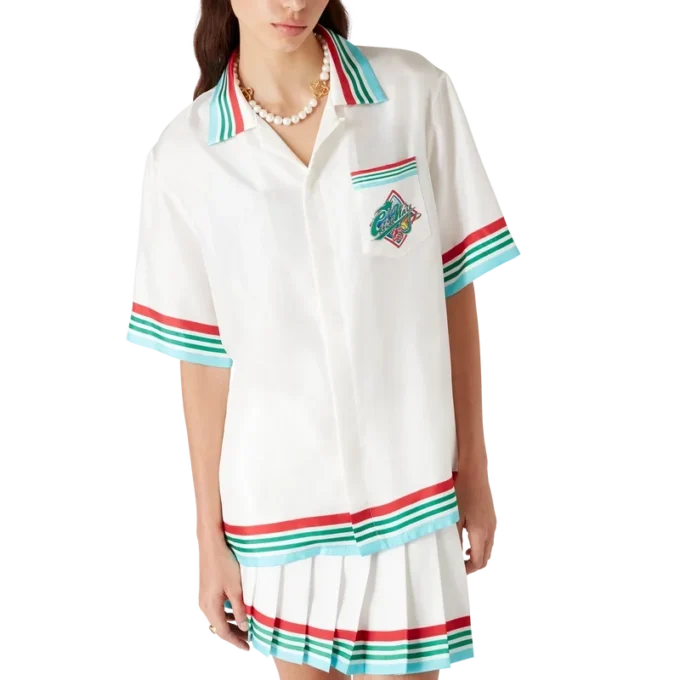 Camicie in seta a maniche corte Casa Way World Series