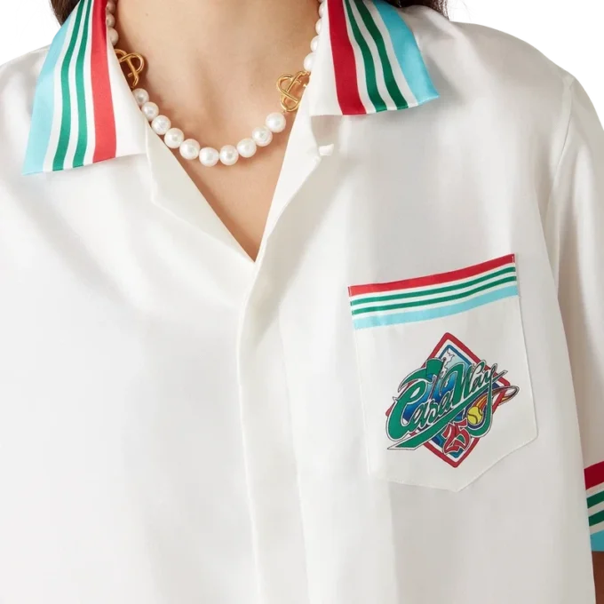 Camicie in seta a maniche corte Casa Way World Series