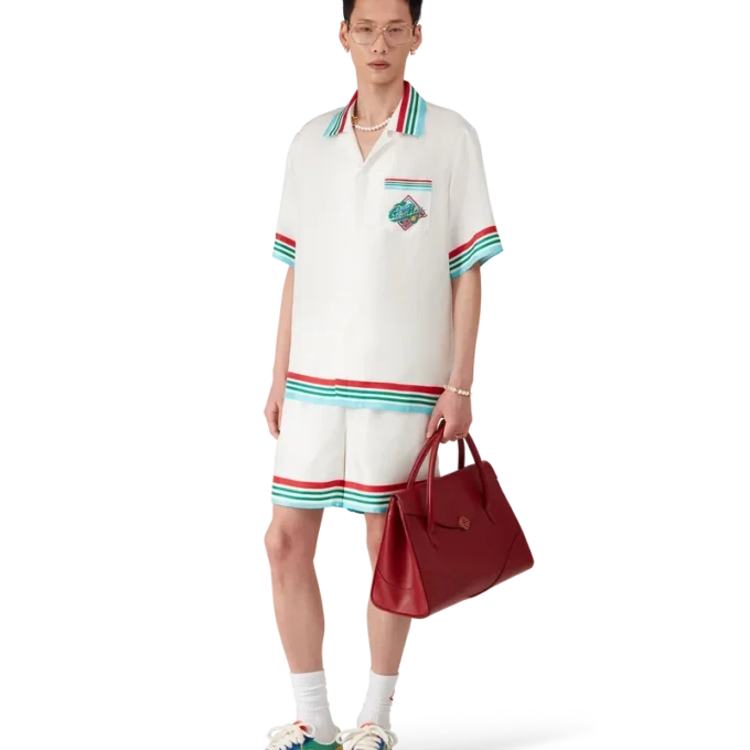 Camicie in seta a maniche corte Casa Way World Series