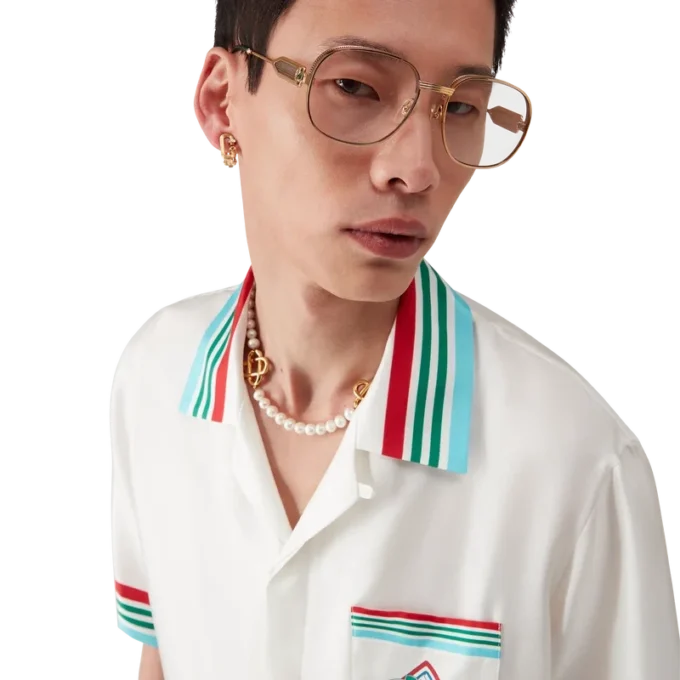 Camicie in seta a maniche corte Casa Way World Series