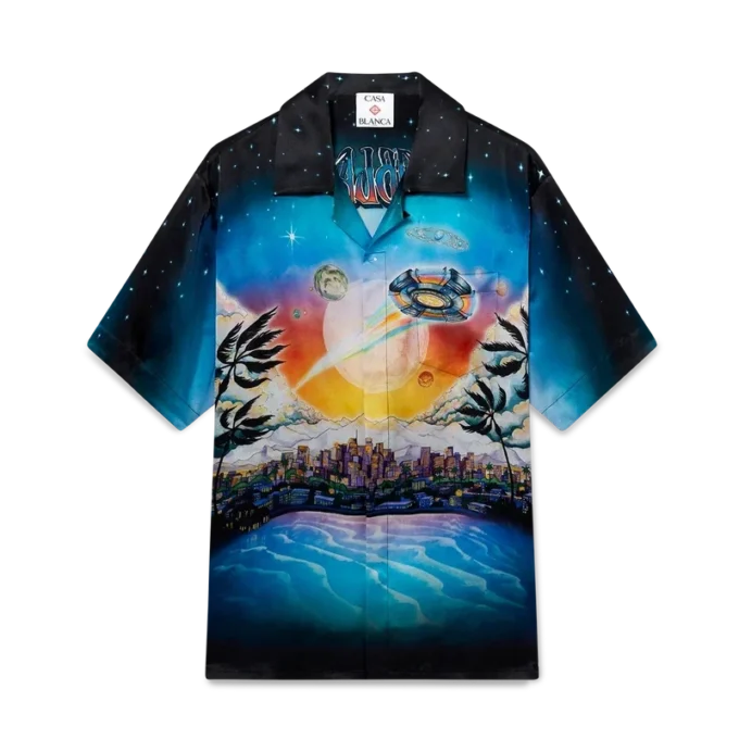 Camicie in seta a maniche corte La Pramonition