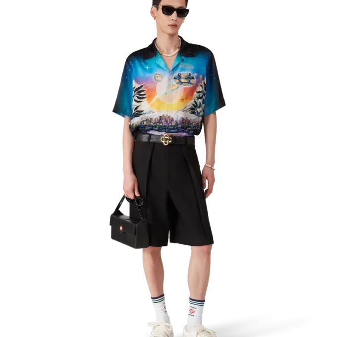 Camicie in seta a maniche corte La Pramonition