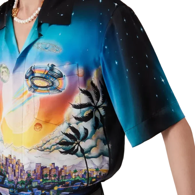 Camicie in seta a maniche corte La Pramonition