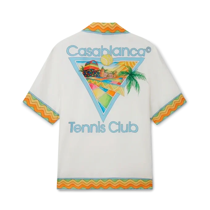 Camicie in seta Afro Cubism Tennis Club