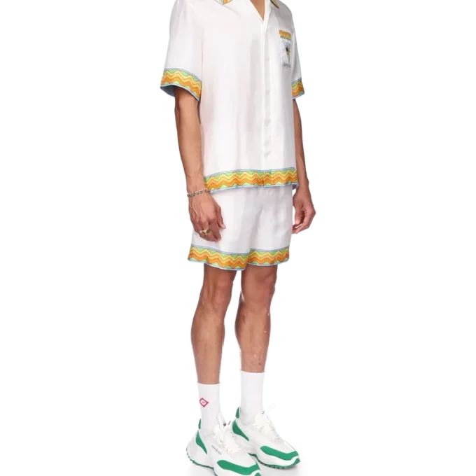 Camicie in seta Afro Cubism Tennis Club