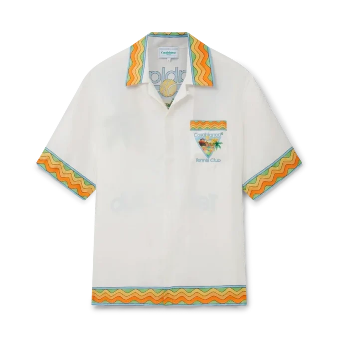 Camicie in seta Afro Cubism Tennis Club