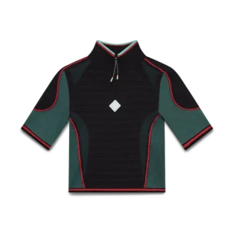 Camicie senza cuciture con mezza zip