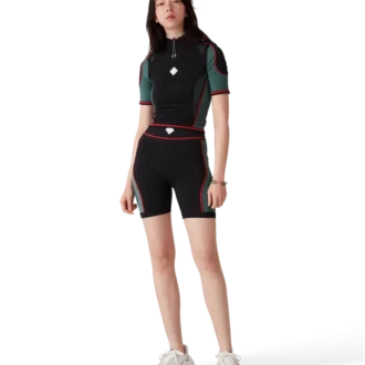 Camicie senza cuciture con mezza zip