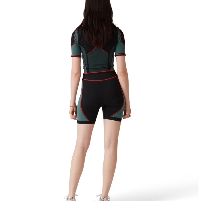 Camicie senza cuciture con mezza zip