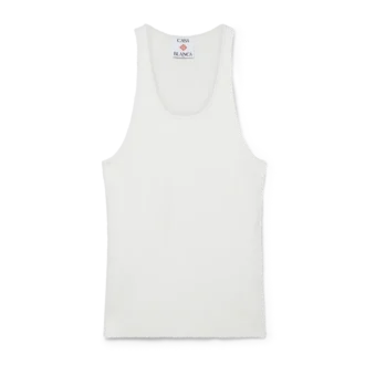 Canotta a costine bouclé