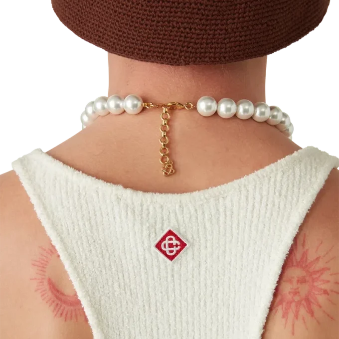 Canotta a costine bouclé Canotta a costine bouclé