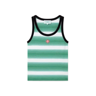 Canotta con strisce sfumate