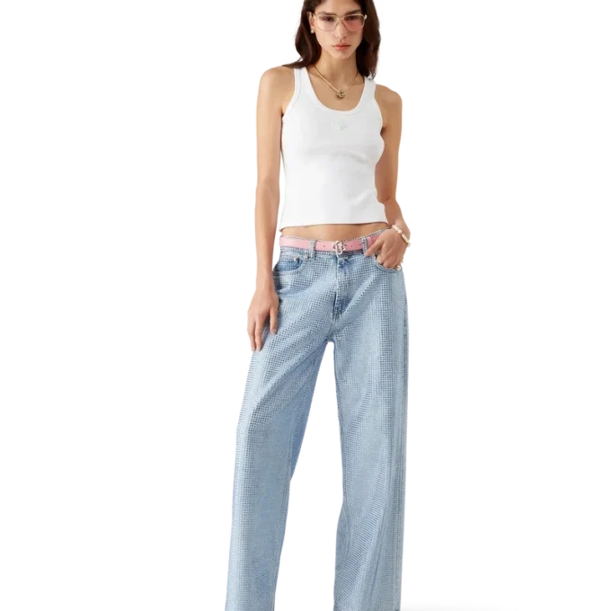 Canotta in jersey a costine